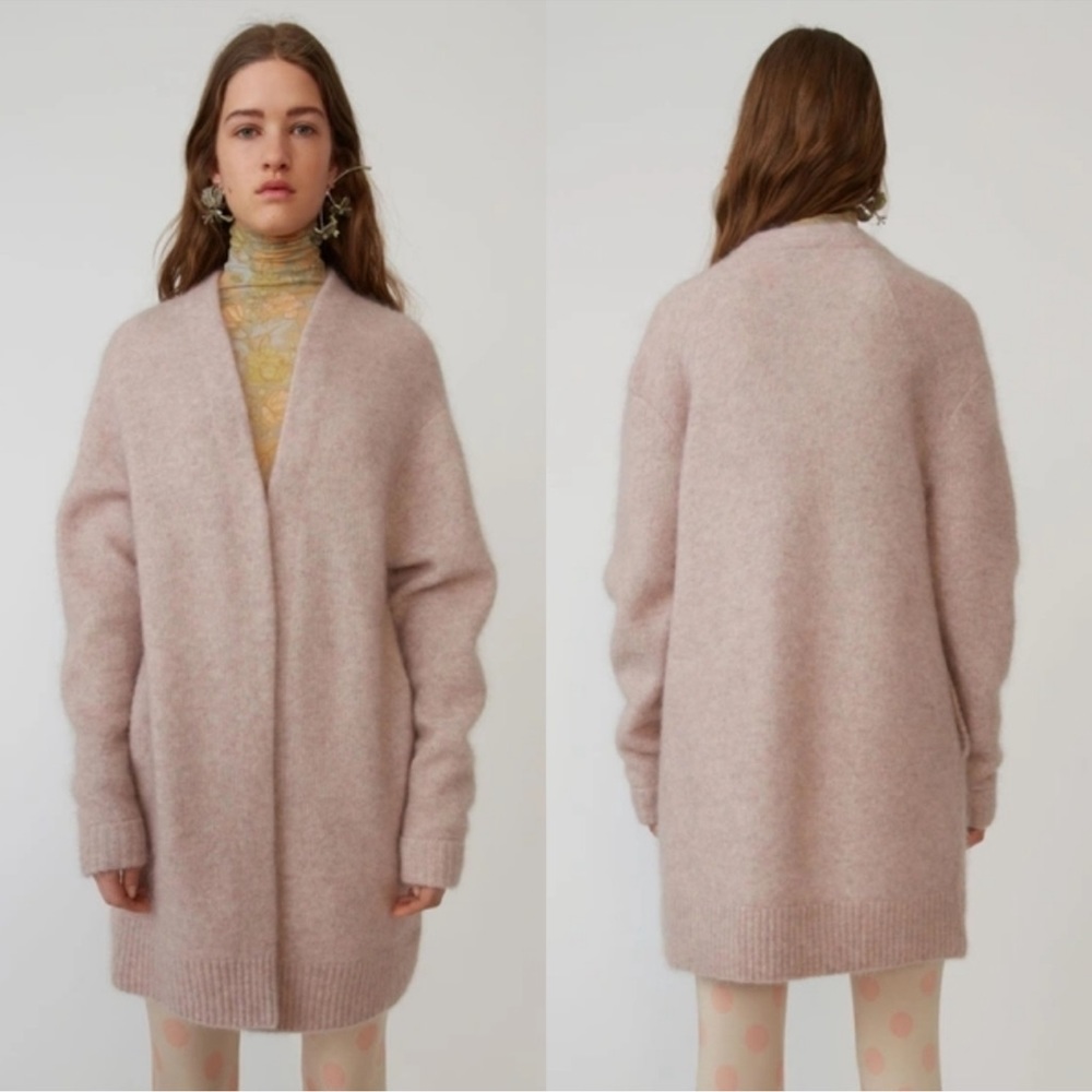 Pink Acne Studios Raya Cardigan